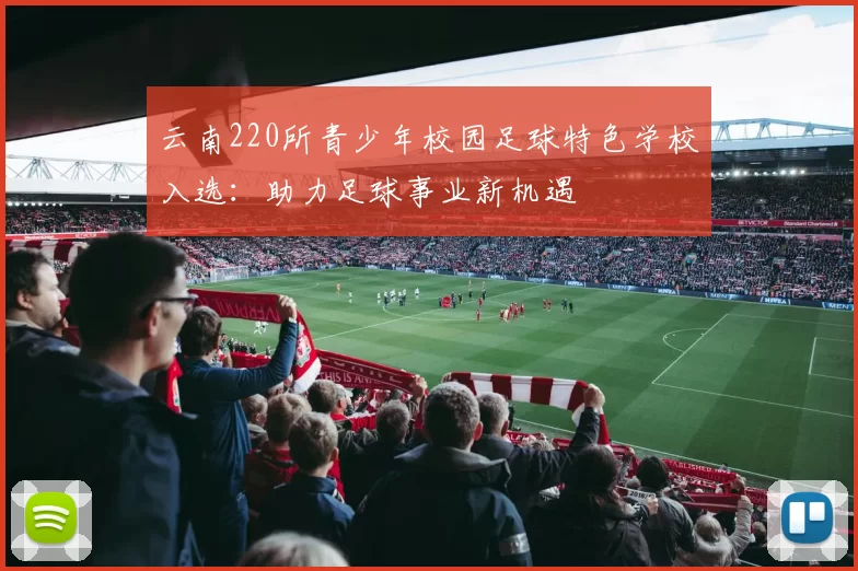 云南220所青少年校园足球特色学校入选：助力足球事业新机遇