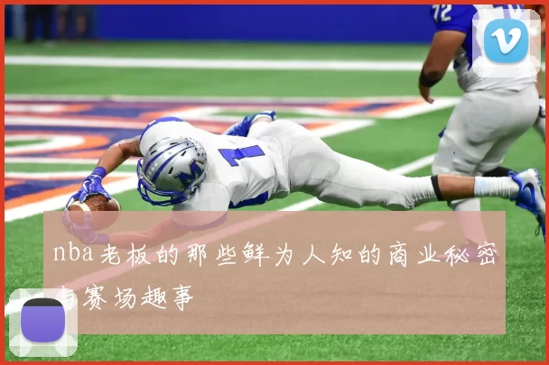 nba老板的那些鲜为人知的商业秘密与赛场趣事