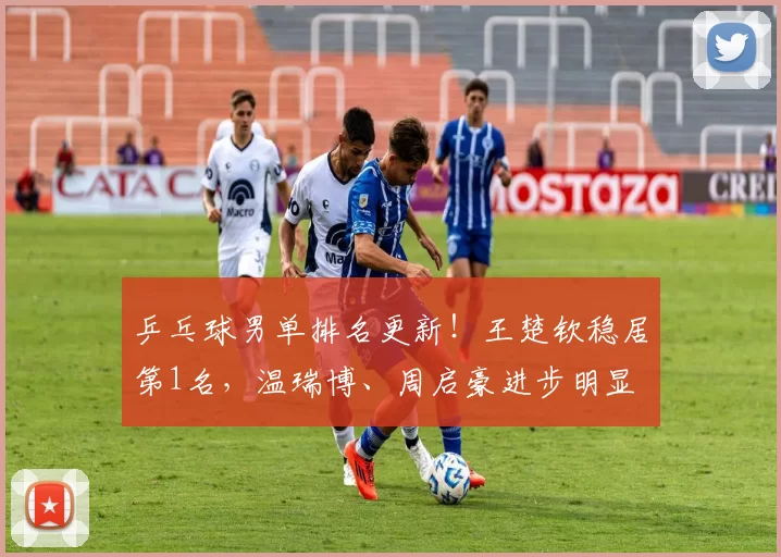 乒乓球男单排名更新！王楚钦稳居第1名，温瑞博、周启豪进步明显